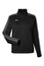 Under Armour 1383274 Womens Command 2.0 1/4 Zip Sweatshirt Black/White Flat Front