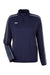 Under Armour 1383274 Womens Command 2.0 1/4 Zip Sweatshirt Midnight Navy Blue/White Flat Front