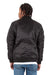 Shaka Wear SHBJ Mens Full Zip Bomber Jacket Black Model Back