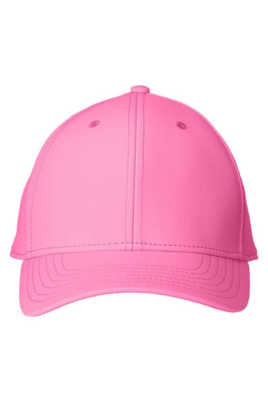Vineyard Vines Hats F001778 Mens Performance Adjustable Baseball Hat Flamingo Pink Flat Front