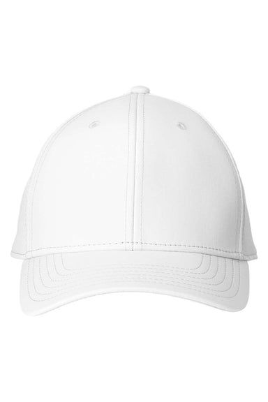 Vineyard Vines Hats F001778 Mens Performance Adjustable Baseball Hat White Cap Flat Front