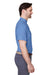 Vineyard Vines G012426 Mens Bradley Stripe Sankaty Short Sleeve Polo Shirt Maui Blue Model Side
