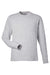 Vineyard Vines V021214 Mens Long Sleeve Crewneck T-Shirt w/ Pocket Heather Grey Flat Front
