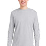Vineyard Vines Mens Long Sleeve Crewneck T-Shirt w/ Pocket - Heather Grey - New