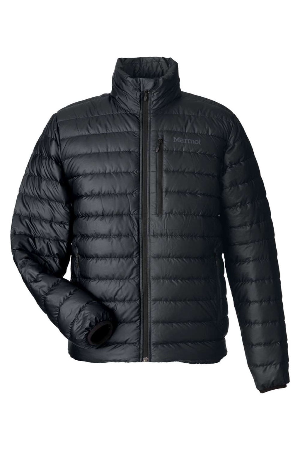 Marmot M15915 Mens M2 Highlander Full Zip Jacket Black Flat Front