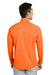 Vineyard Vines K002709 Mens Sankaty 1/4 Zip Sweatshirt Collegiate Orange Model Back