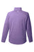Vineyard Vines K002709 Mens Sankaty 1/4 Zip Sweatshirt Collegiate Purple Flat Back