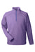 Vineyard Vines K002709 Mens Sankaty 1/4 Zip Sweatshirt Collegiate Purple Flat Front