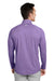 Vineyard Vines K002709 Mens Sankaty 1/4 Zip Sweatshirt Collegiate Purple Model Back