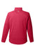 Vineyard Vines K002709 Mens Sankaty 1/4 Zip Sweatshirt Collegiate Red Flat Back