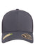 Flexfit Hats 110R Mens Recycled Mesh Flexfit Hat Charcoal Grey Flat Front