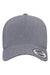 Yupoong Hats 5389AP Mens Perforated Snapback Hat Heather Grey Flat Front