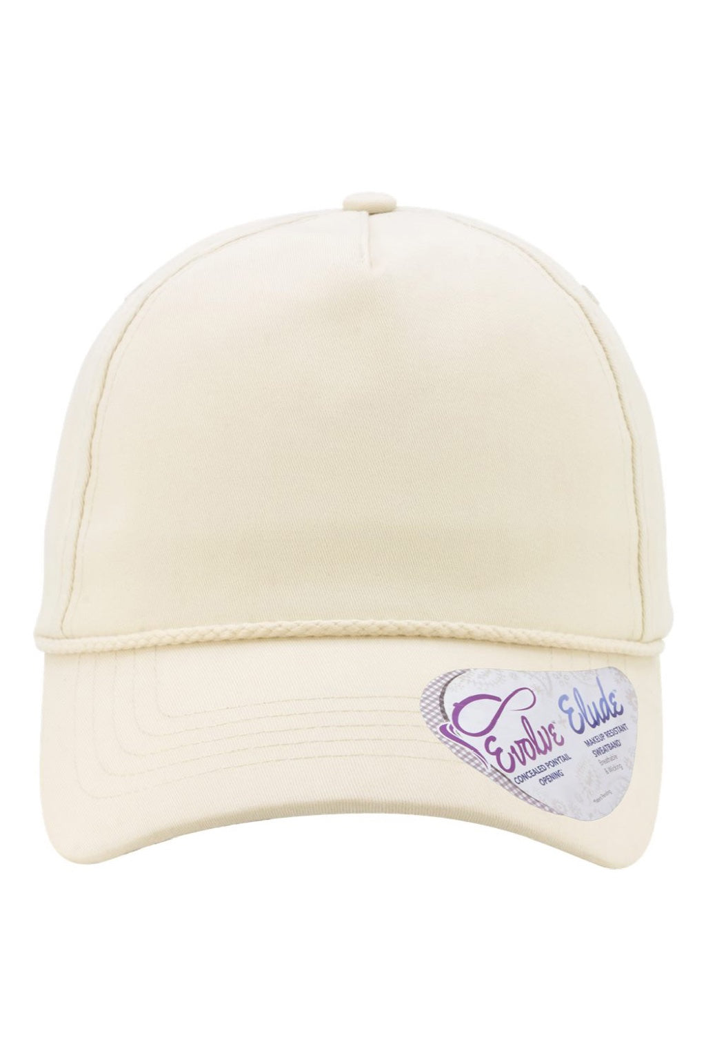 Infinity Her Hats MAYA Womens Washed Adjustable Rope Hat Vanilla Flat Front