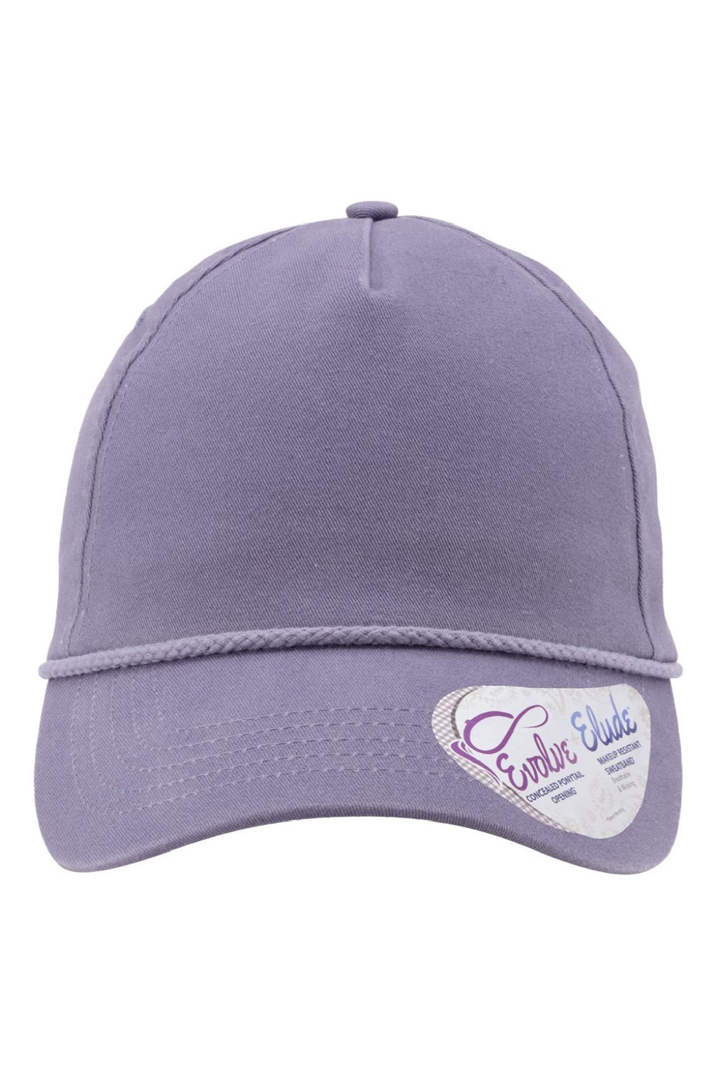 Infinity Her Hats MAYA Womens Washed Adjustable Rope Hat Violet Purple Flat Front