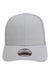 Imperial Hats 1988M Mens The Whitaker Mesh Adjustable Hat Light Grey Flat Front
