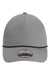 Imperial Hats 5054U Mens The Harrison Adjustable Hat Grey/Black Flat Front