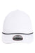 Imperial Hats 5054U Mens The Harrison Adjustable Hat White/Black Flat Front
