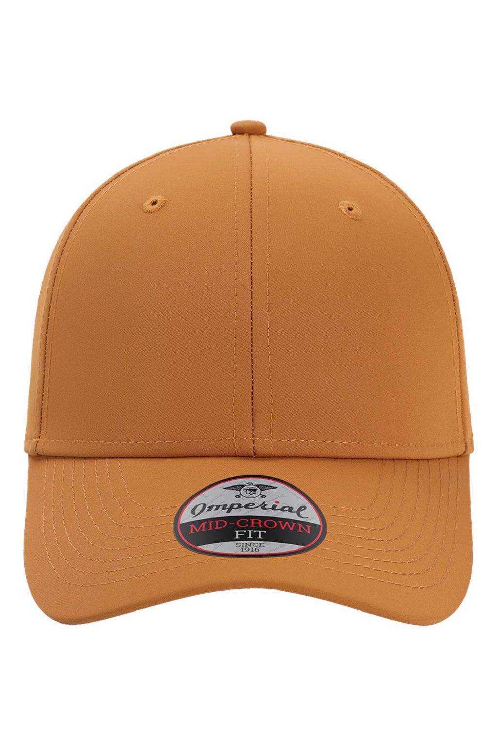 Imperial Hats 7054N Mens The Independent Adjustable Hat Buckthorn Brown Flat Front