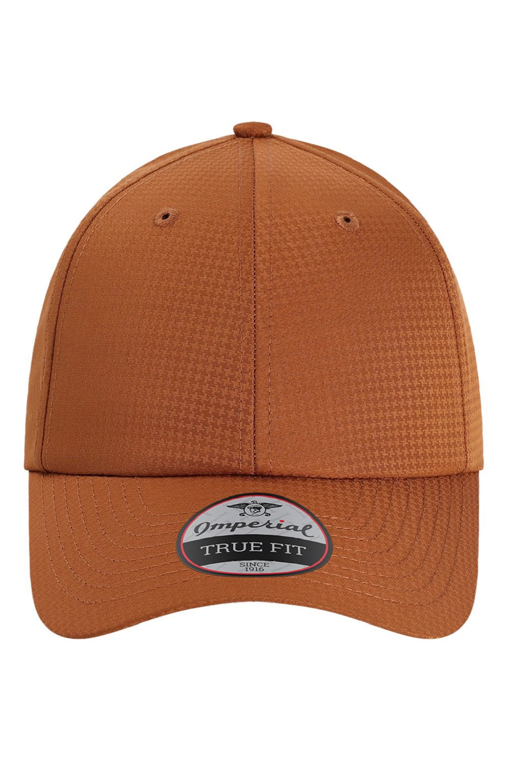 Imperial Hats X210X Mens The Sophisticate Adjustable Hat Buckthorn Brown Flat Front