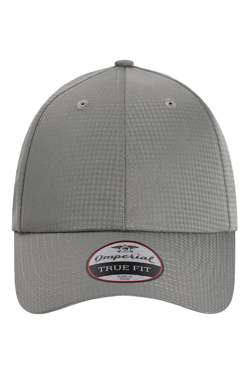 Imperial Hats X210X Mens The Sophisticate Adjustable Hat Frost Grey Flat Front