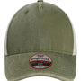 Imperial Hats Mens The Gambit Mesh Back Adjustable Hat - Olive Green/Stone - New