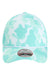 Imperial Hats 5058 Mens The Outtasite Adjustable Hat Frog Skin Camo Aqua Flat Front