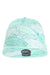Imperial Hats DNA014 Mens The Golden Hour Adjustable Hat Aqua Green Flat Front