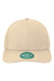 Legacy Hats B9A Mens Back Nine Adjustable Hat Stone Flat Front