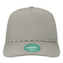 Legacy Hats Mens The Caddy Moisture Wicking Adjustable Hat - Grey - New