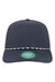 Legacy Hats CADDY Mens The Caddy Adjustable Hat Navy Blue Flat Front