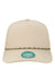 Legacy Hats CADDY Mens The Caddy Adjustable Hat Stone Flat Front