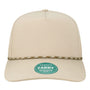Legacy Hats Mens The Caddy Moisture Wicking Adjustable Hat - Stone - New