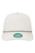 Legacy Hats CADDY Mens The Caddy Adjustable Hat White Flat Front
