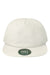 Legacy Hats CHILL Mens The Chill Adjustable Hat Linen White Flat Front