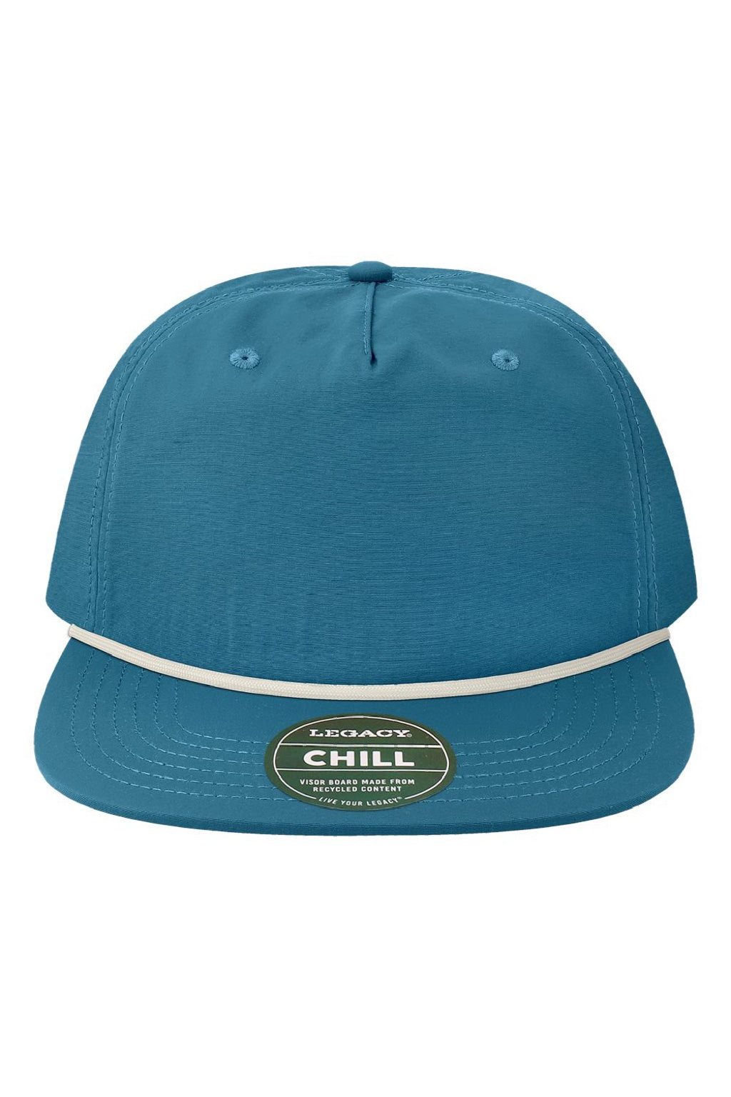 Legacy Hats CHILL Mens The Chill Adjustable Hat Marine Blue Flat Front