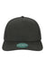 Legacy Hats CUT Mens The Cut Above Snapback Hat Black Flat Front