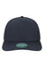 Legacy Hats CUT Mens The Cut Above Snapback Hat Navy Blue Flat Front