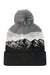 LOCALE Hats GRNDSR Mens Grand Recycled Beanie Misty Peaks Flat Front