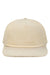 Locale Hats WILSON Mens Unstructured Snapback Rope Hat Ivory Flat Front
