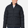 Core 365 Mens Inspire Water Resistant Full Zip Puffer Jacket - Black - New