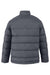 Core 365 CE720 Mens Inspire Full Zip Puffer Jacket Carbon Grey Flat Back