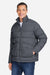 Core 365 CE720 Mens Inspire Full Zip Puffer Jacket Carbon Grey Model Side