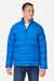 Core 365 CE720 Mens Inspire Full Zip Puffer Jacket True Royal Blue Model Front
