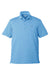 Vineyard Vines G011146 Mens Destin Stripe Sankaty Short Sleeve Polo Shirt Ocean Breeze Blue Flat Front