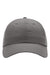 Richardson Hats 220 Mens Relaxed Performance Lite Adjustable Hat Charcoal Grey Flat Front