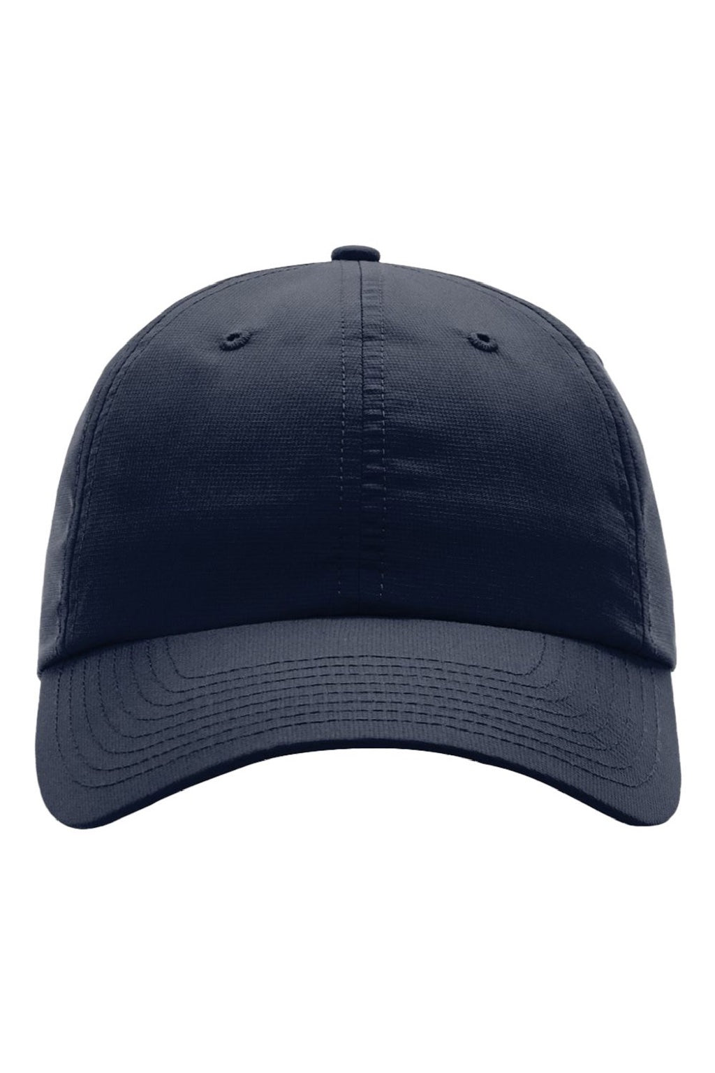 Richardson Hats 220 Mens Relaxed Performance Lite Adjustable Hat Navy Blue Flat Front