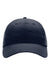 Richardson Hats 220 Mens Relaxed Performance Lite Adjustable Hat Navy Blue Flat Front