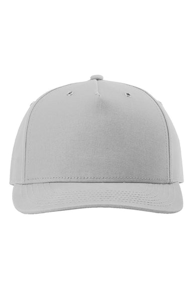 Richardson Hats 336 Mens Burnside Snapback Hat Grey Flat Front