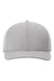 Richardson Hats 632 Mens Laser Perf R-Flex Snapback Hat Grey Flat Front