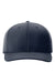 Richardson Hats 632 Mens Laser Perf R-Flex Snapback Hat Navy Blue Flat Front